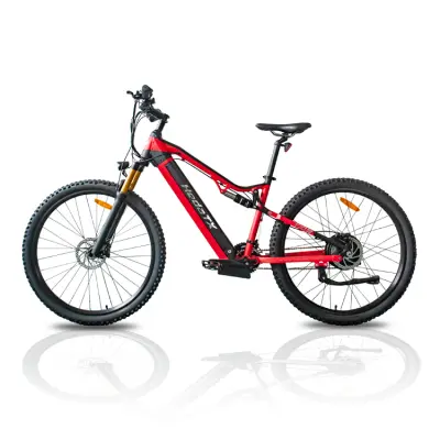 Električno gorsko kolo HedaTX TX19, 29", baterija 48V 19,2Ah, 27-stopenjski, rdeče