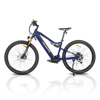 Električno gorsko kolo HedaTX TX19, 29", baterija 48V 19,2Ah, 27-stopenjski, modro