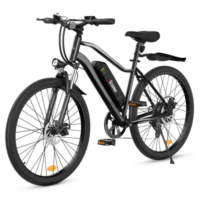 iScooter EB3 mestno električno kolo, 250 W 36 V 10,4 Ah, doseg 75–100 km, črna