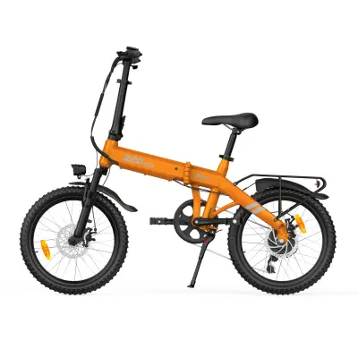 Lahko električno kolo PVY Z20 PRO EVO s senzorjem navora in dosegom 120 km, oranžno