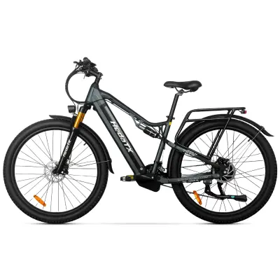 HedaTX T19 električno kolo, 48V 19,2Ah odstranljiva baterija, 27-stopenjski, sivo