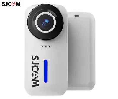 Akcijska športna kamera SJCAM C110 PLUS, 4K UHD, 6-AXIS stabilizacija, 170°, WIFI, APP, + dodatki, bela