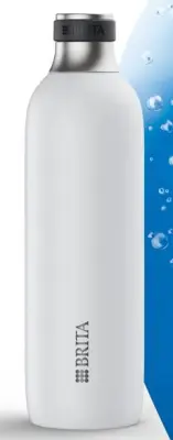 BRITA steklenica sodaTRIO 0,65 l bela