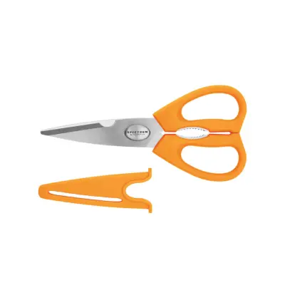 Kuhinjske škarje Spectrum 19cm / oranžne / inox, PP