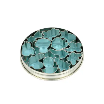 Set model za mini piškote2-4cm / 12 kos / inox