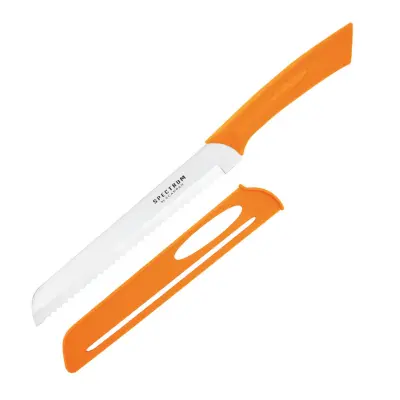 Nož za kruh Spectrum 20cm / oranžen / inox, PP