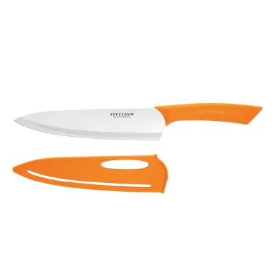 Kuharski nož Chef Spectrum 20cm / oranžen / inox, PP