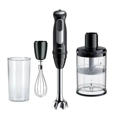 BRAUN MQ55.254.M Multiquick 5 Pro mešalnik črne barve