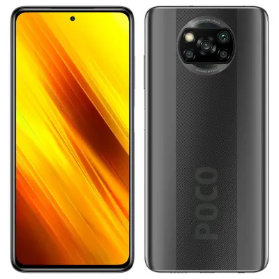 Obnovljeno - znaki rabe - Ecofone Poco X3 crn 4G 64 GB 6 GB ram dual sim