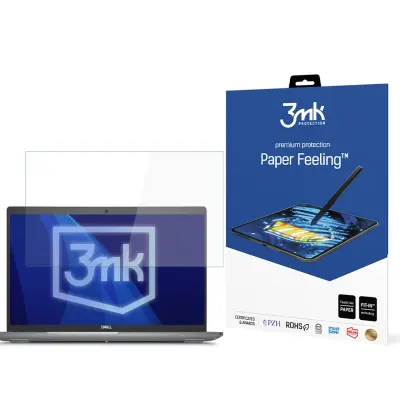 3MK ZAŠČITNO STEKLO Z OBČUTKOM PAPIRJA ZA DELL LATITUDE 5540 ZAŠČITA CELOTNEGA ZASLONA