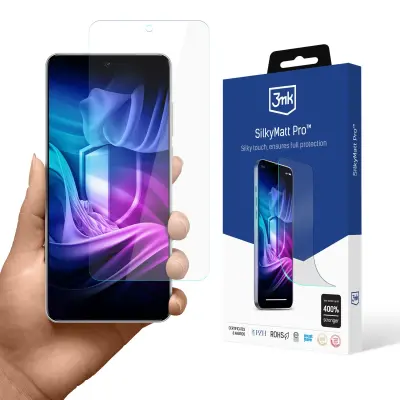 3MK SILKY MATT PRO ZA VIVO X200 ULTRA ZAŠČITNO MATIRANO STEKLO Z ANTIREFLEKSNO POSTAVKO