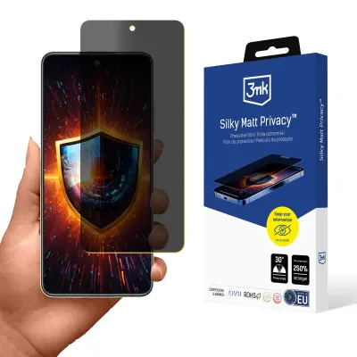 3MK SILKY MATT ZAŠČITNO STEKLO ZA REALME C73 5G, PROTIVIZUALNO