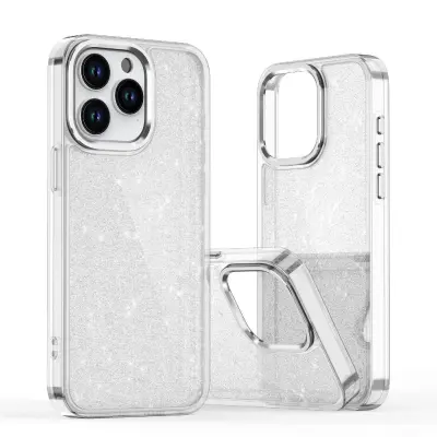 HURTEL BLEŠČIČNI OVITEK ZA SAMSUNG GALAXY S25 Z ZAŠČITO ROBE