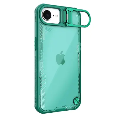OVITEK NILLKIN ICEBLADE PROP ZA IPHONE 16E Z ZAŠČITNIM IN UDOBNIM STOJALOM