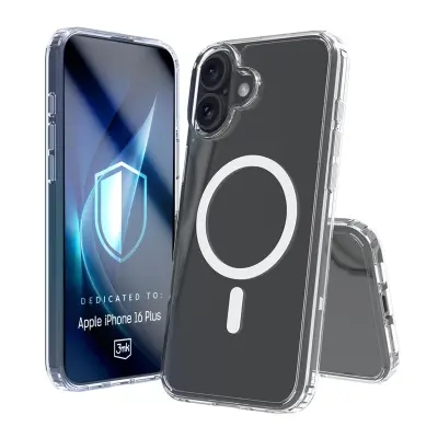 3MK ARMOR OVITEK ZA IPHONE 16 PLUS Z ODPORNOSTJO PROTI PADCU