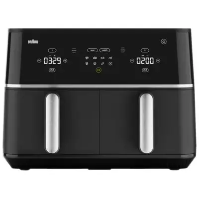 Cvrtnik na vroč zrak BRAUN TwinCook 5 TD 5030I črne barve