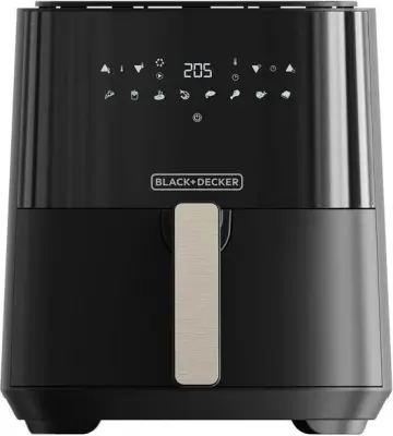 Cvrtnik na vroč zrak BLACK & DECKER BXAF5000E črne barve
