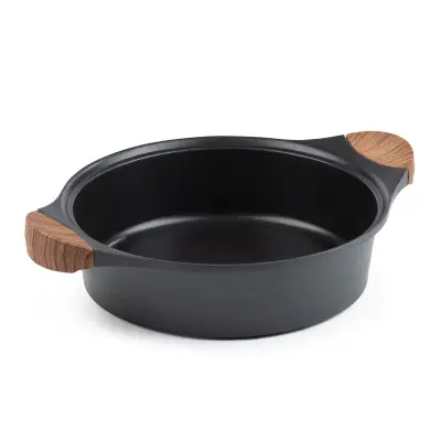 Ponev z dvema ročajema Black line,28,čr