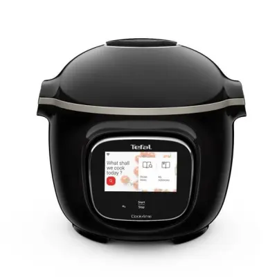 Večnamenski kuhalnik TEFAL Cook4me Touch CY9128 črne barve
