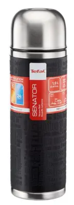 Termovka TEFAL K3064414 SENATOR JEKLO SILICIJ ČRNE barve 1 L