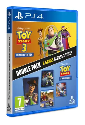 TOY STORY: RETRO ROUNDUP! + TOY STORY 3 COMPLETE EDITION DOUBLE PACK igra za PLAYSTATION 4