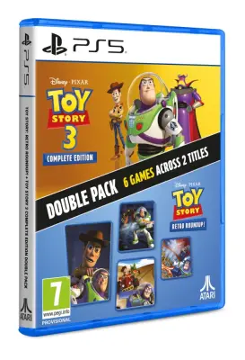 TOY STORY: RETRO ROUNDUP! + TOY STORY 3 COMPLETE EDITION DOUBLE PACK igra za PLAYSTATION 5