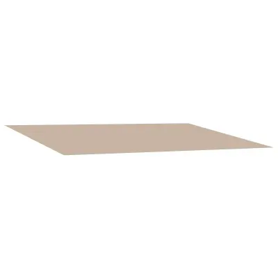 vidaXL Nadomestno platno za tendo Bež 350 x 200 cm Poliester