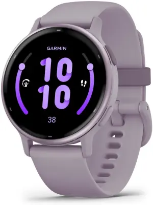 Poškodovan - GARMIN Vivoactive 5, 42mm orchid/orchidmetal pametna ura