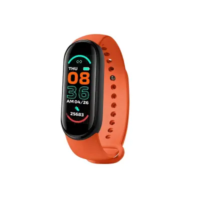Poškodovan - MOYE FIT PRO M6 oranžna pametna zapestnica