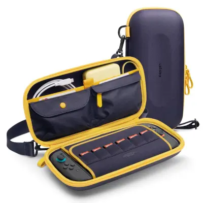 OVITEK SPIGEN NANO POP POUCH ZA NINTENDO SWITCH 2 Z ZAPRTO IN VISOKO ZAŠČITO