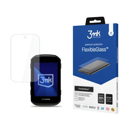 3MK FLEXIBLEGLASS ZA GARMIN EDGE 550 850 ZAŠČITA CELOTNEGA ZASLONA Z ODPORNOSTJO