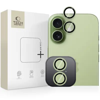 TECH-PROTECT OVITEK ZA KAMERO CAMRING FIT+ ZA IPHONE 16 16 PLUS 17 3D ZAŠČITA