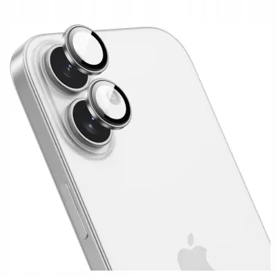 INNOSTYLE STEKLENI OVITEK ZA LEČO KAMERE ZA IPHONE 17 SREBRNA