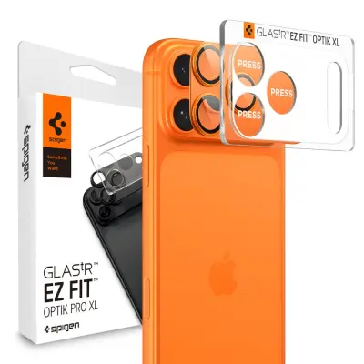 ZAŠČITNO OVITEK ZA KAMERO SPIGEN ZA IPHONE 17 PRO GLAS.TR Z ENOSTAVNO NAMEŠKO
