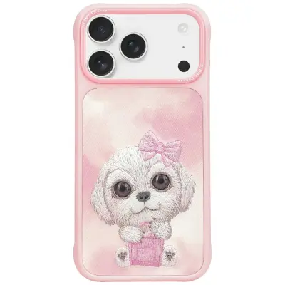ZAŠČITNI OVITEK ZA IPHONE 17 PRO MAX Z VELIKIMI OCMI IN LJUBLJENČKIMI 2.0