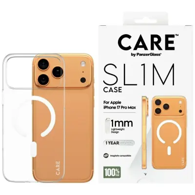 ZAŠČITNI OVITEK PANZERGLASS SL1M ZA IPHONE 17 PRO MAX, RAZLIČICA MAGSAFE