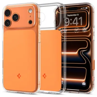 SPIGEN ULTRA HYBRID T MAGSAFE ZA IPHONE 17 PRO PROZORNO SIJAJNO ORANŽNO