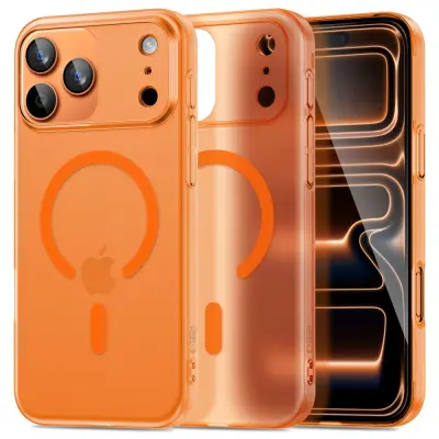 TECH-PROTECT MAGSLIM MAGSAFE ZA IPHONE 17 PRO MAX MAT KOZMIČNO ORANŽNA ET