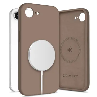 SILIKONSKI ZAŠČITNI IN KOMPAKTNI OVITEK TECH-PROTECT MAGSAFE ZA IPHONE 16E 17E