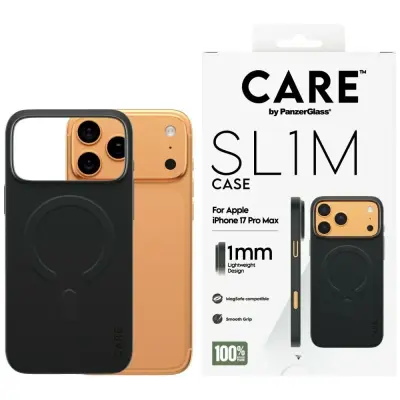 OVITEK PANZERGLASS SL1M ZA IPHONE 17 PRO MAX MAGSAFE S FUNKCIJO ČRNEGA OBLIKOVALCA