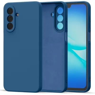 OVITEK TECH-PROTECT ICON ZA SAMSUNG GALAXY A17 4G 5G TEMNO MODRA VISOKA ZAŠČITA