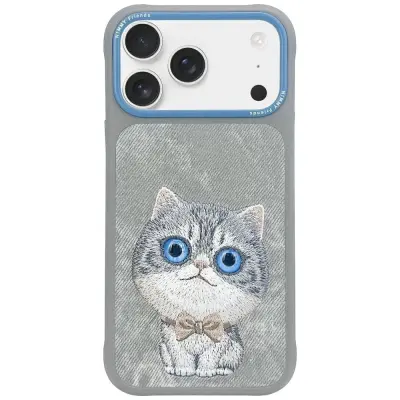 OVITEK NIMMY BIG EYED PET 2.0 ZA IPHONE 17 PRO MAX HIŠNI LJUBLJENČEK MAČKA