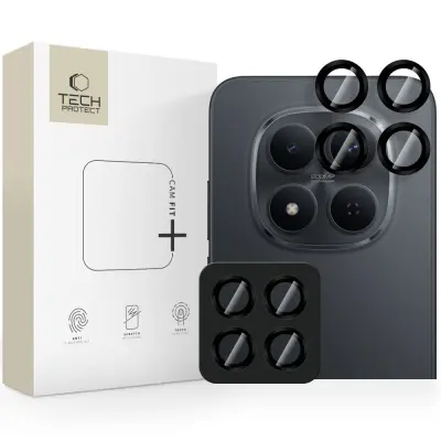 TECH-PROTECT CAMRING FIT+ ZAŠČITNI OVITEK ZA KAMERO ZA XIAOMI REDMI NOTE 15 PRO 5G