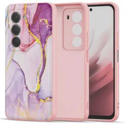 ZAŠČITNI OVITEK TECH-PROTECT ICON ZA XIAOMI REDMI 15 4G 5G, MARMORNI