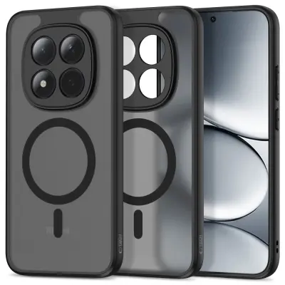 OVITEK TECH-PROTECT MAGMAT MAGSAFE ZA XIAOMI REDMI NOTE 15 PRO 5G MAT ČRNEGA OBLIKOVALCA