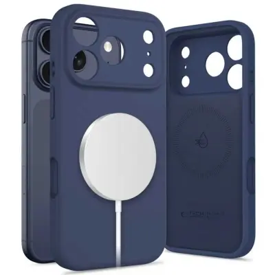SILIKONSKI OVITEK TECH-PROTECT ZA MAGSAFE IPHONE 17 PRO, ZAŠČITA PRED PADCI