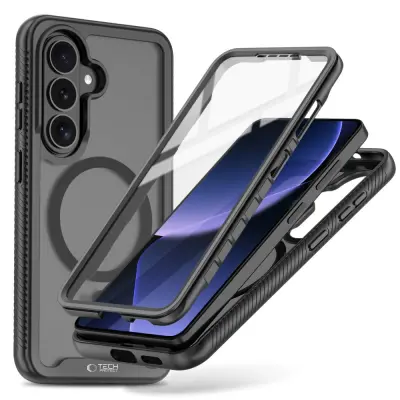TECH-PROTECT DEFENSE MAGSAFE ZA GALAXY S26 ULTRA Z MAGNETNIM ZAŠČITNIM POLNILOM