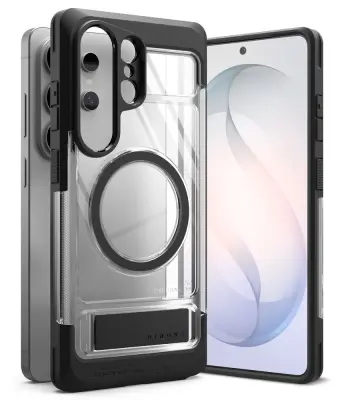 OVITEK RINGKE UX ZA GALAXY S26, ULTRA PROZOREN, Z MAGNETNIM ZAKLEPOM IN FUNKCIJO MAGSAFE