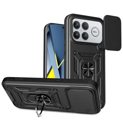 TECH-PROTECT CAMSHIELD PRO ZAŠČITO ZA XIAOMI POCO F8 Z INOVATIVNIM STOJALOM