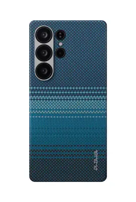 CAPA TÁTIL TECIDA PITAKA PARA SAMSUNG GALAXY S25 ULTRA COM TECNOLOGIA INOVADORA